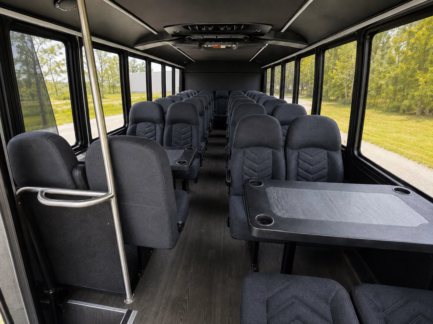 san antonio employee transportation onboard seating