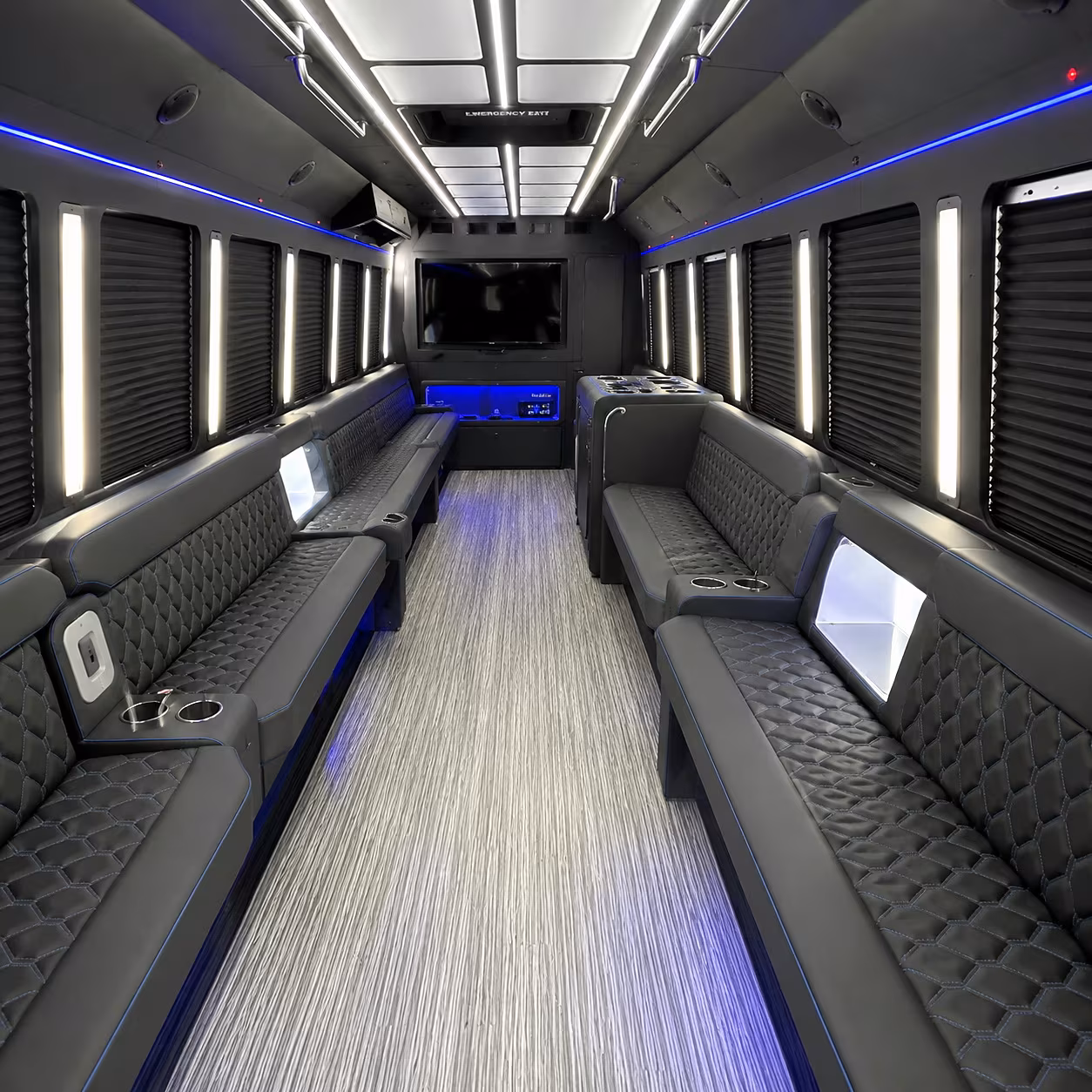 san antonio party bus rentals inside