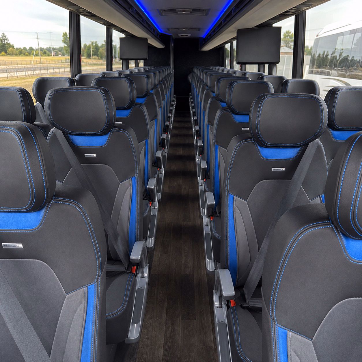 school buses for witte museum and broadway corridor trips